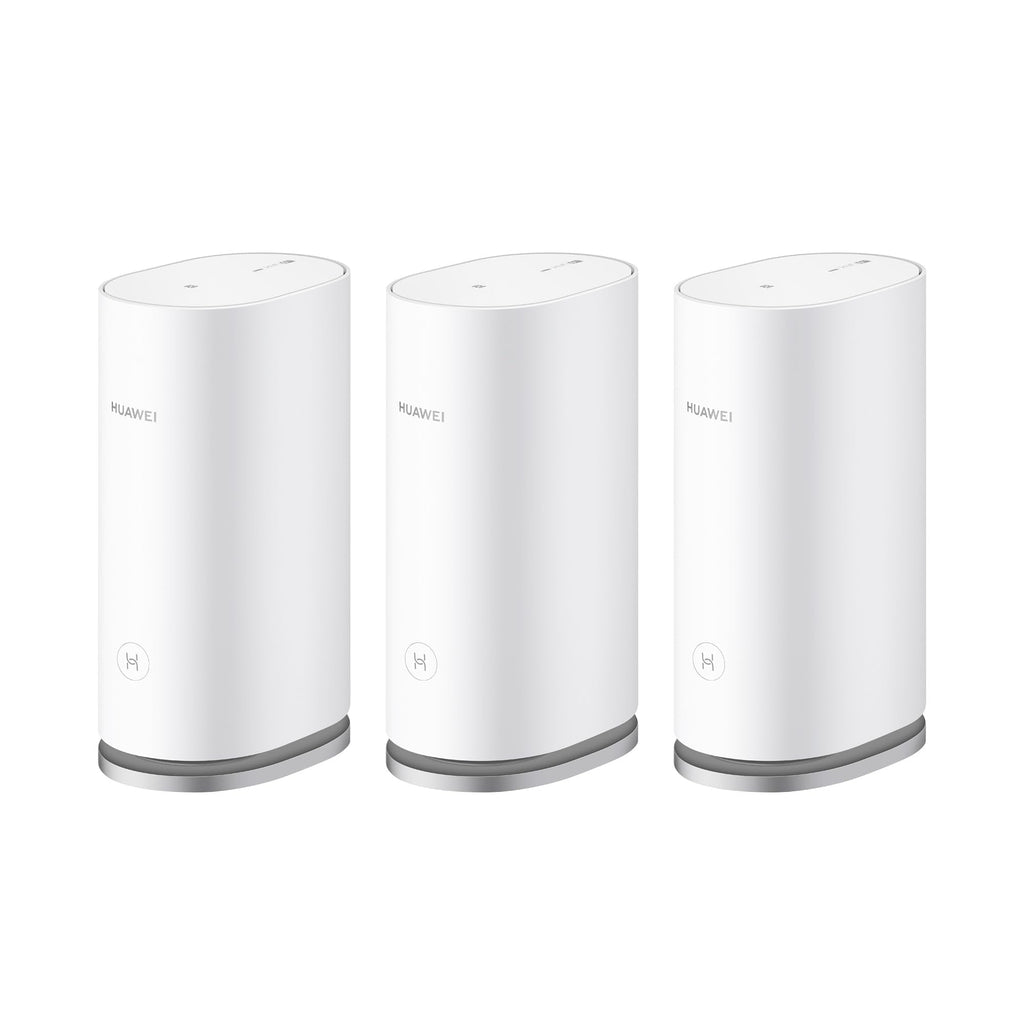 HUAWEI WiFi Mesh 3 – AX3000 WiFi 6 Mesh System, 3er-Pack, bis zu 400 m² Abdeckung