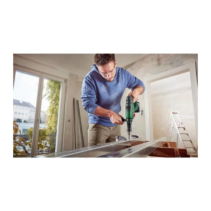 Bosch Akku-Bohrhammer UniversalHammer 18V (1x Akku 4,0 Ah; 18 Volt System; zum Bohren, Hammerbohren, Meißeln und Schrauben; im Koffer)