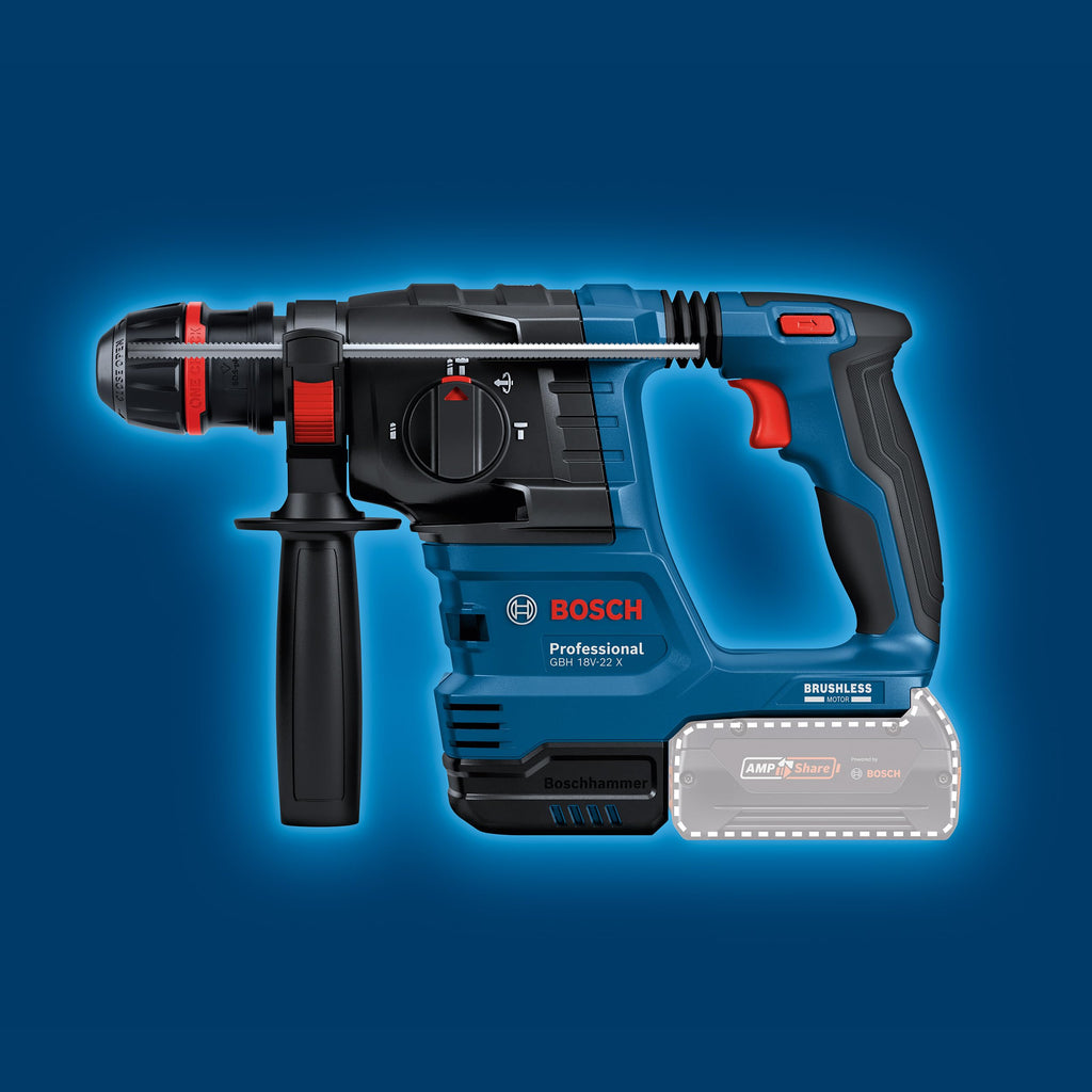 Bosch PRO 18V System Akku-Bohrhammer GBH 18V-22 X (inkl. L-BOXX 136)