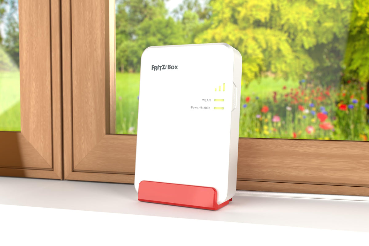 FRITZ! Box 6860 5G Router – WiFi 6 bis zu 3000 MBit/s, PoE+, DECT-Basis