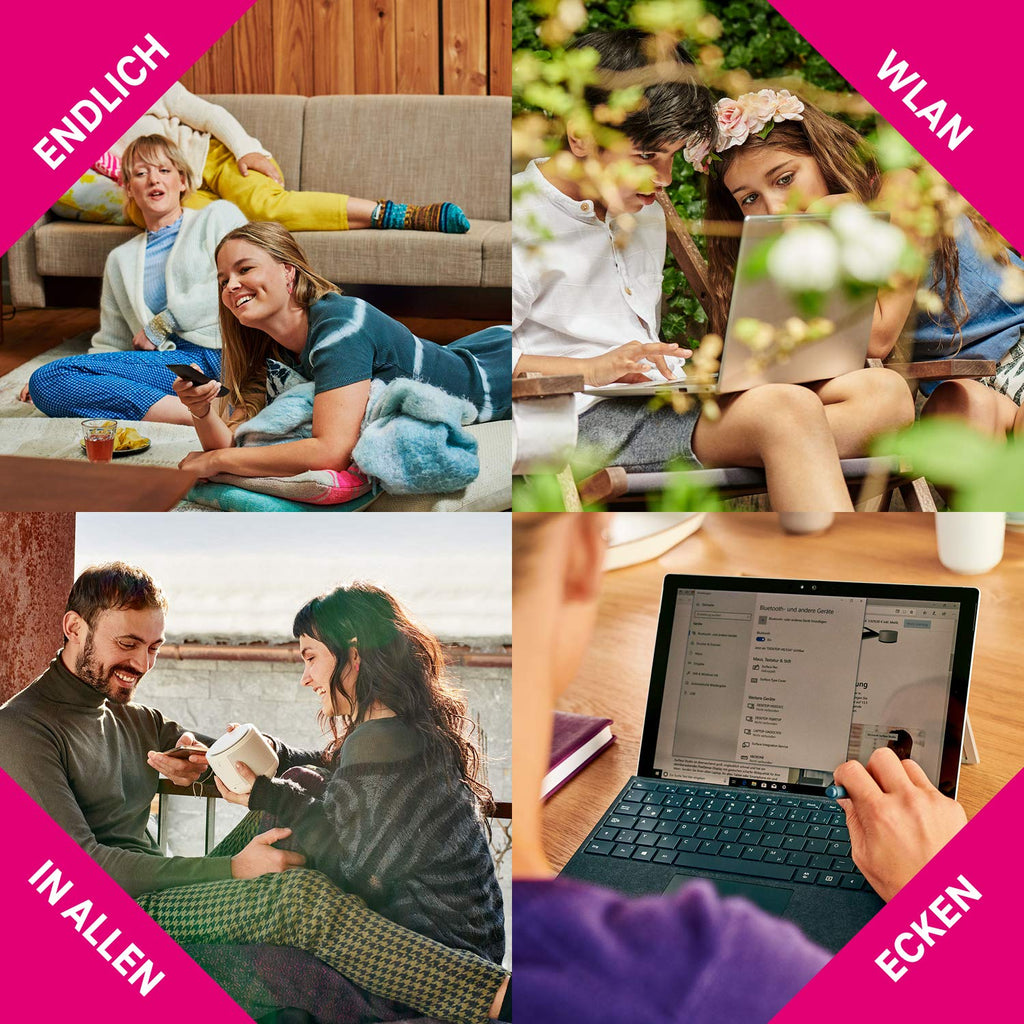 Telekom Speedport Smart 4 – Wi-Fi 6 Mesh Router mit SmartHome & DECT-Basis